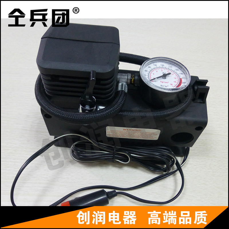 车载充气泵_厂家生产批发汽车充气泵 汽车礼品用品 金属车载充气泵 